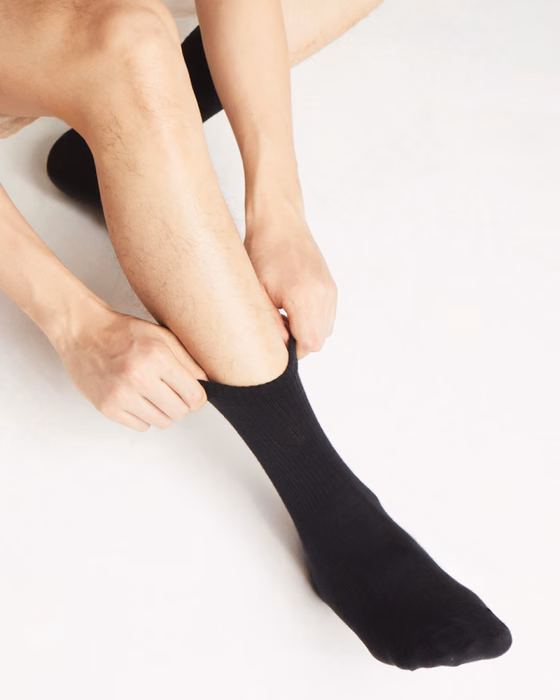 AULORA Socks - 6-Unit Pack - Men Black