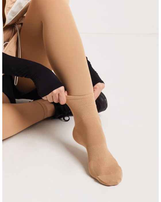 AULORA Socks - 6-Unit Pack - Women Soft Beige