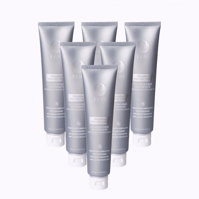 Microsilver Protection Toothpaste - 6 Tubes