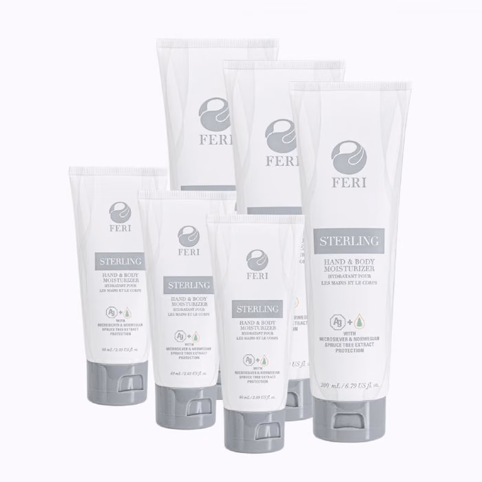 Sterling Hand & Body Moisturizer - 6 Tubes (3x200mL + 3x60mL)