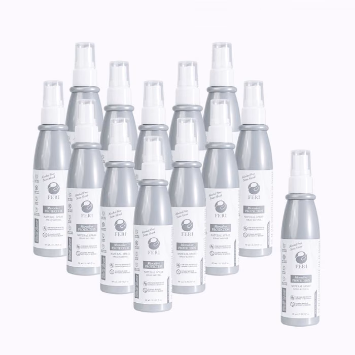 Microsilver Protection Natural Spray - Family Pack (12+1 Bottles)