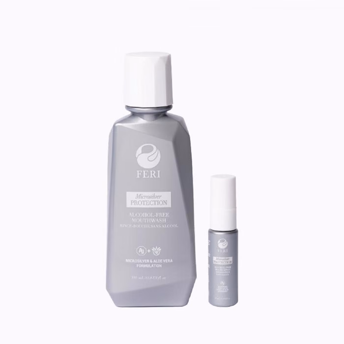 Microsilver Protection Mouthwash & Mouth Spray Set - 2 Pieces