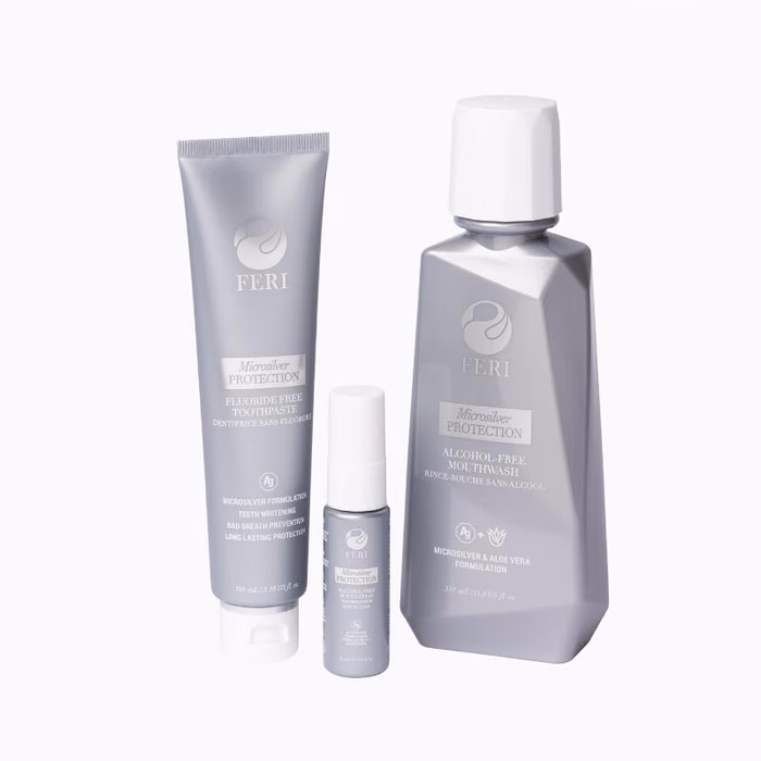 Microsilver Protection Oral Care Set - 3 Pieces