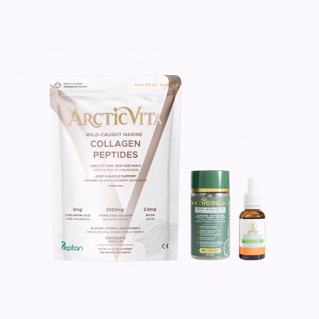 Trio of Health with Chocolate Collagen